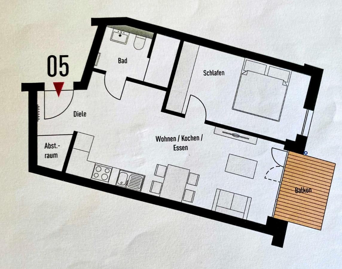 Ferienwohnung Vier Jahreszeiten Mi Baabe Eksteriør bilde